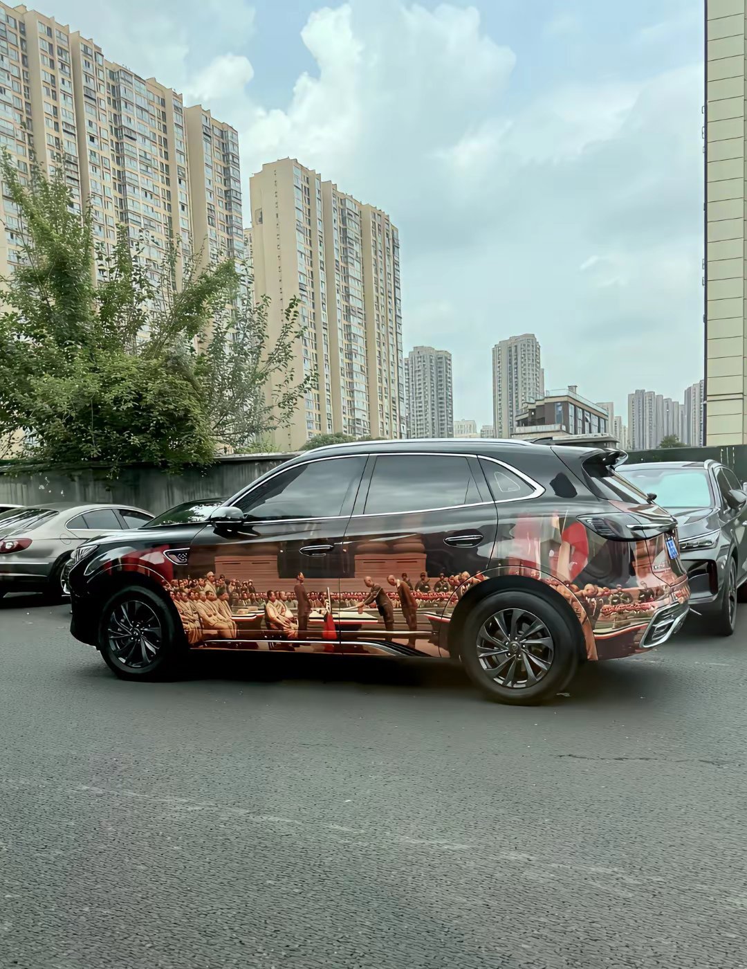 成都人真的很神！！！这位车主你很👍