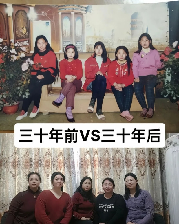 女大十八变~~~小时候漂亮，长大了也不难看