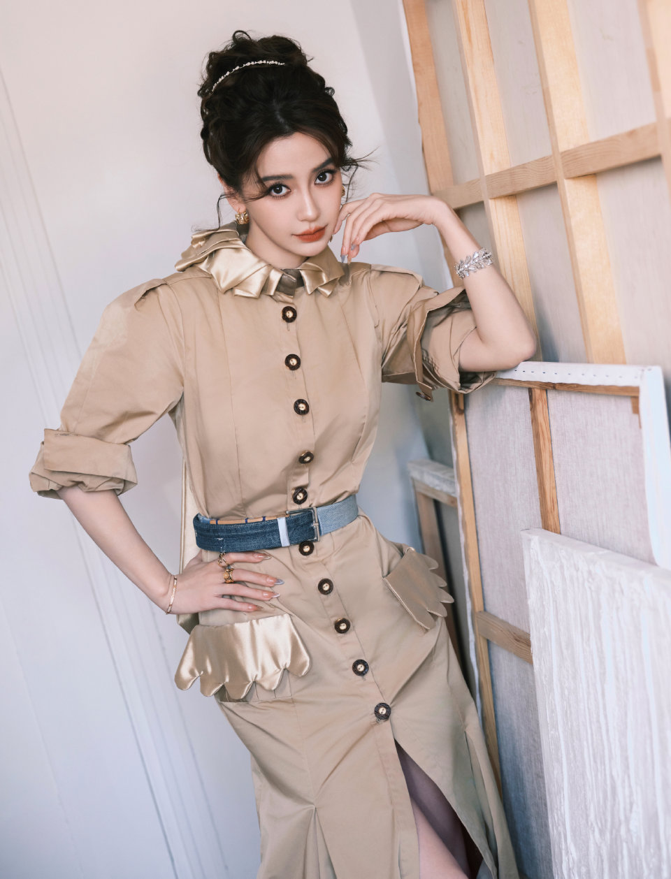 angelababy🥟angelababy听喜欢的人说晚安，就像是天上的星星