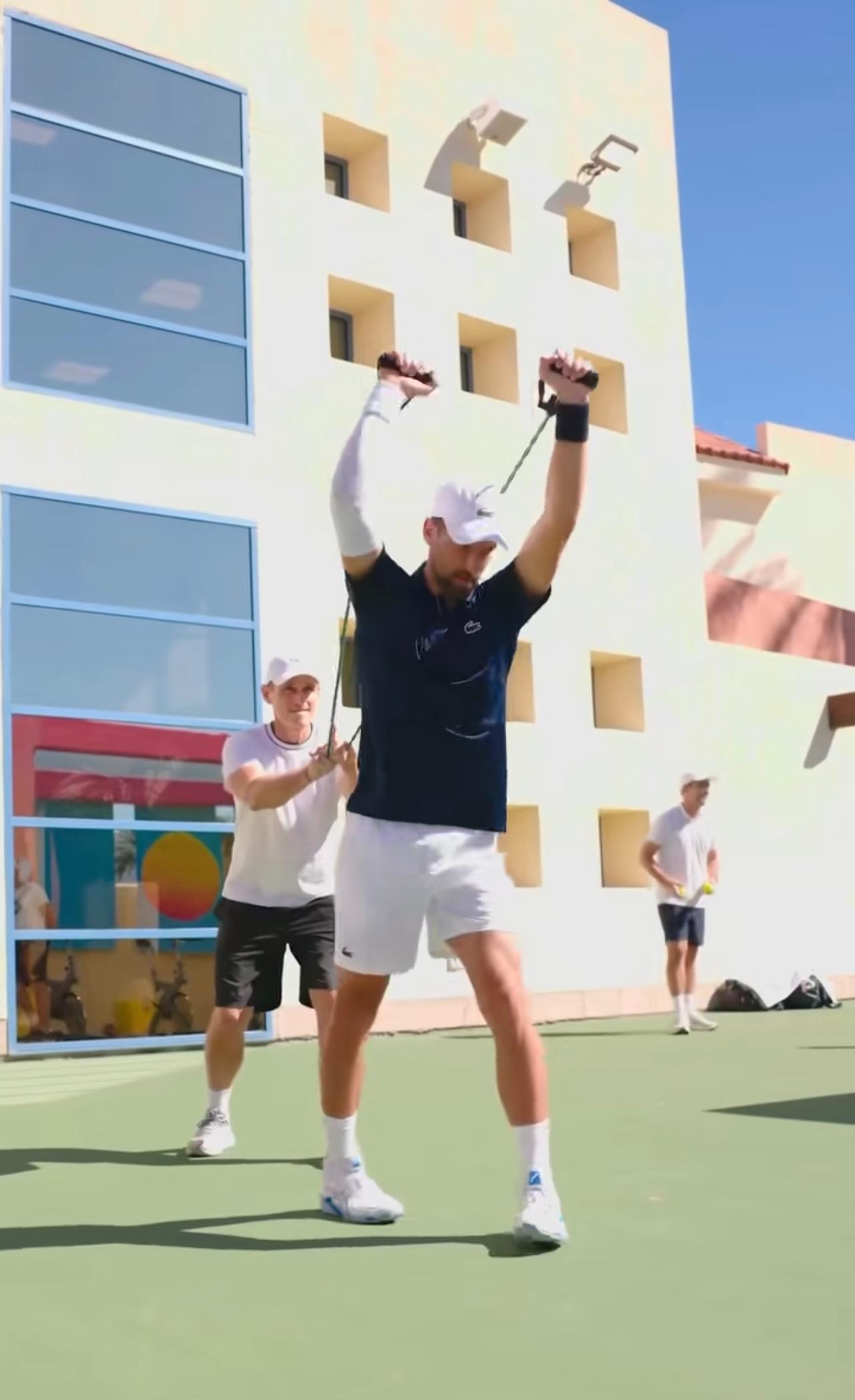 老将德约科维奇赛前准备一丝不苟北京时间2026年3月8日，巨头