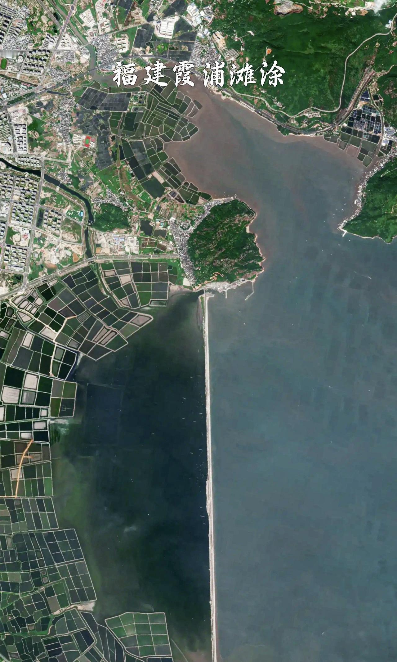 福建省霞浦县高清卫星图