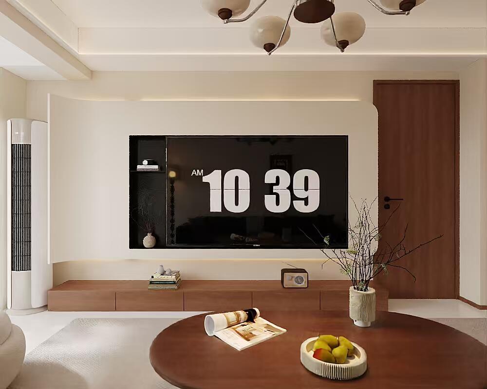 温柔到骨子里的中古奶油家，越住越爱奶油风装修图奶油原木风家居奶油风全屋图片