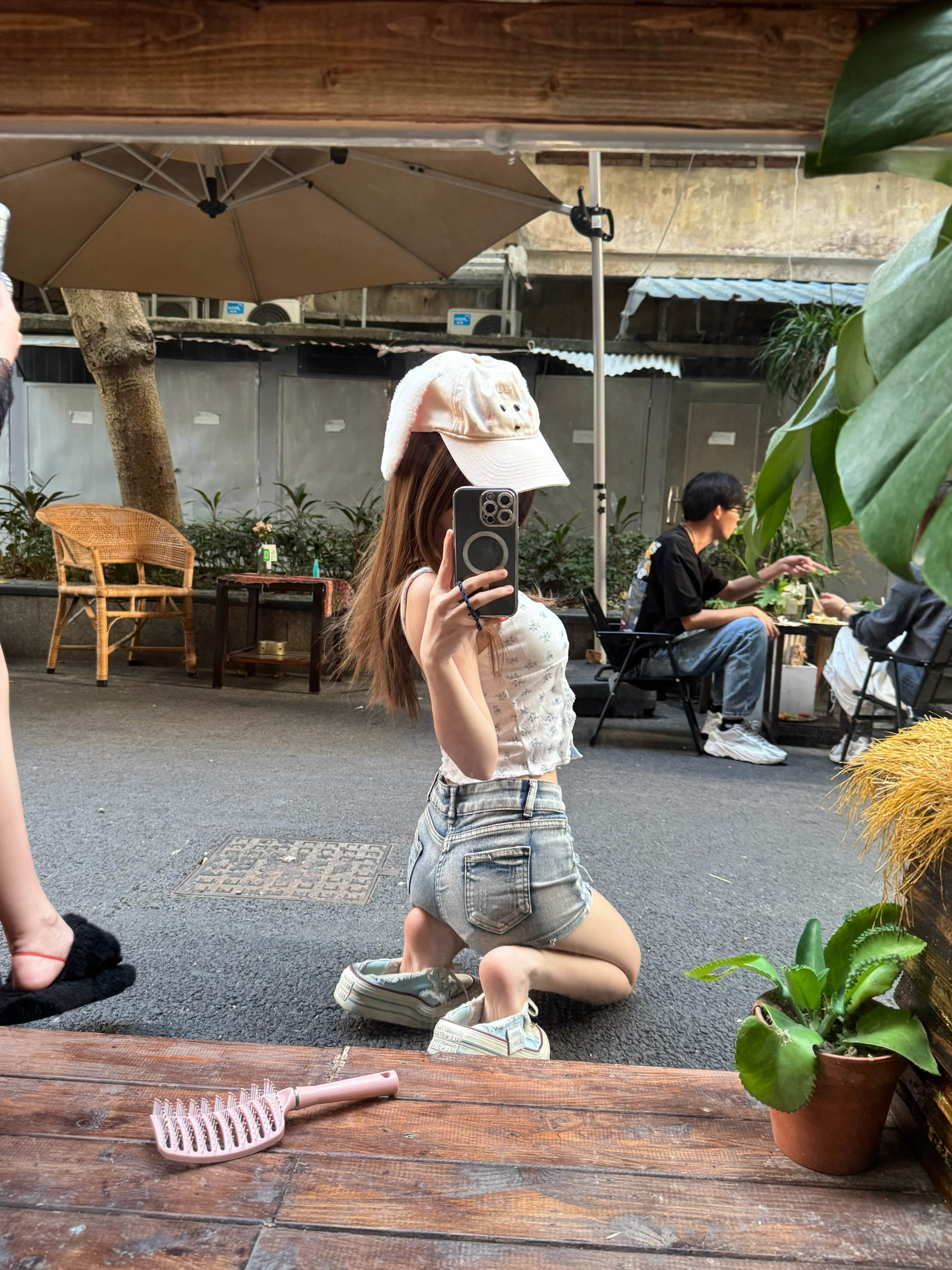 不露脸的氛围感对镜自拍🤳🏻