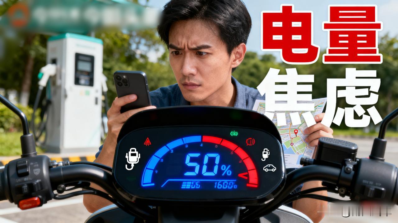 自从开了电动爹，我得了严重的“电量焦虑症”！低于50%心就慌…以前开油车，亮