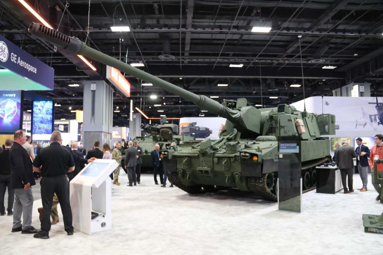 M109A752自行榴弹炮集成L52有效射程60公里超过韩国K9“口径即正