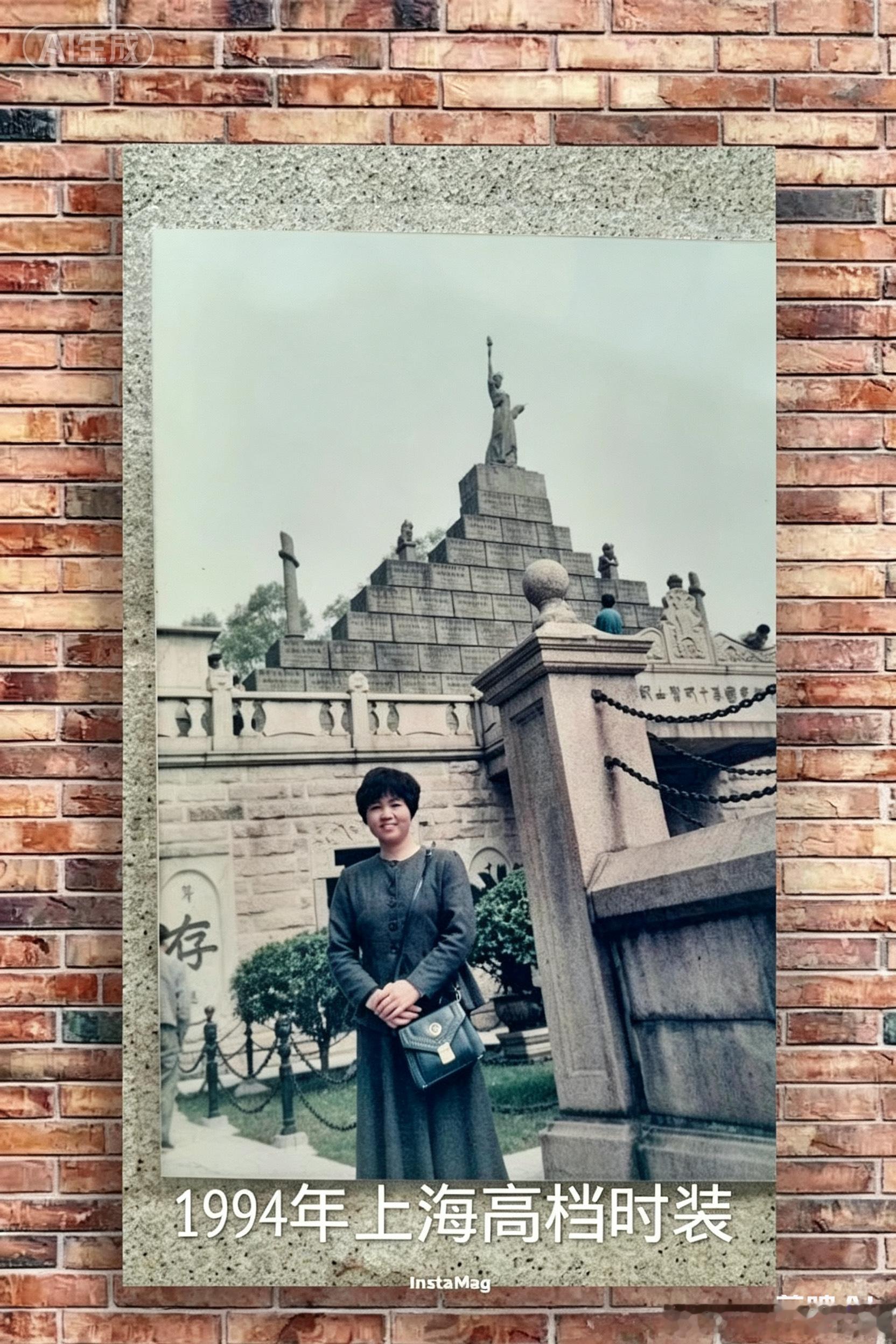 时装回眸1994年好年轻啊！上海毛料时装。时装上，我跟上海有不解之缘，从初三上