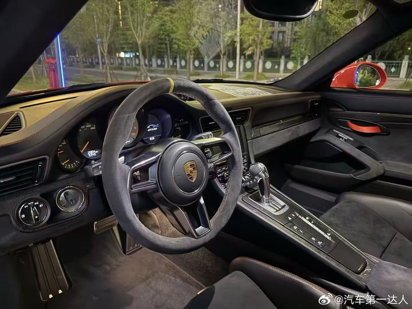 保时捷991.1GT3RS传递，2900公里​​​