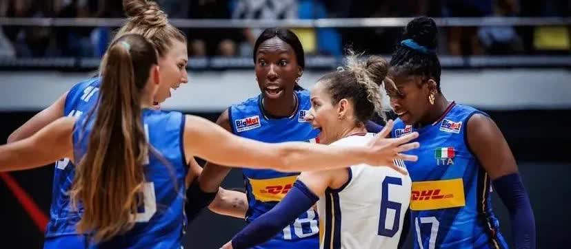 女排世锦赛！八强已出4席1、意大利🇮🇹——世界第一，欧洲球队，474