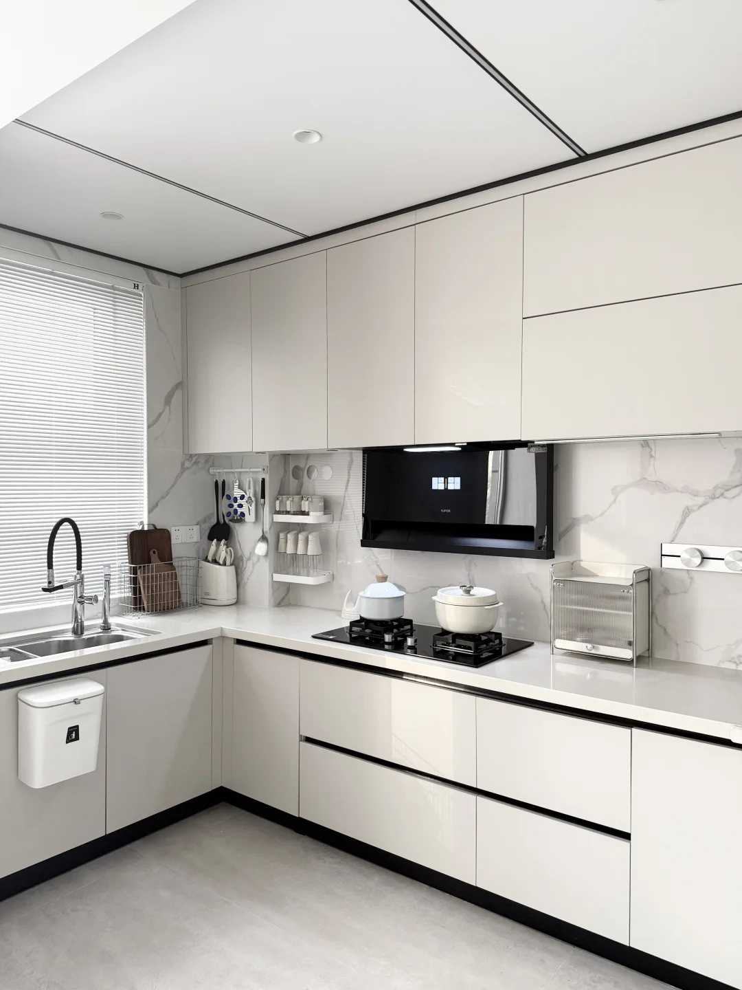 开放式U型厨房｜入住3年 越用越顺手🍽️