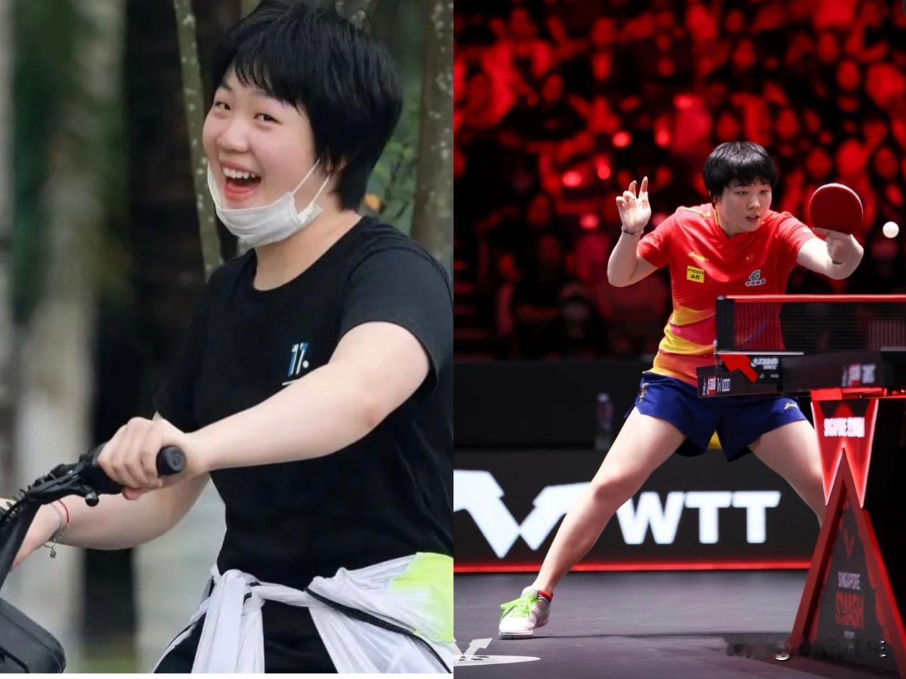 太意外了？国乒女队新星蒯曼，在本届成都世乒赛团体赛小组赛首战中，以3-0的完