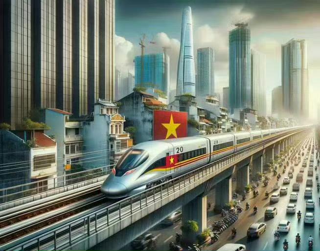 “没有中国我们也可以建高铁”越南决定自己自主建造一条高铁并拉了两个投资公司，