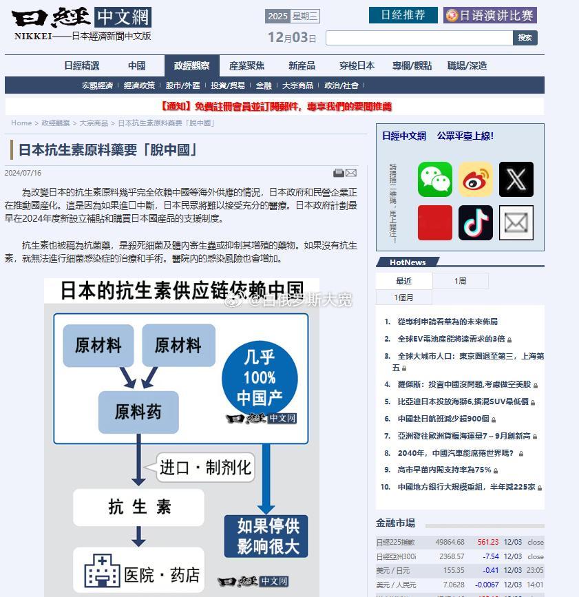 日本限制半导体材料对中国出口，但目前实际对供应链的影响很有限。国产部分光刻胶产品