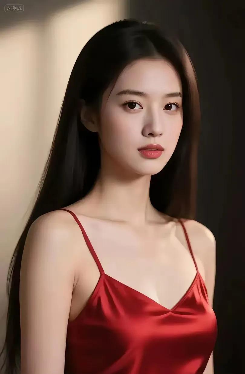 山坡羊·咏魅力佳人青丝如练，笑靥盈面，风姿仪态天仙现。画中妍，梦魂牵。
