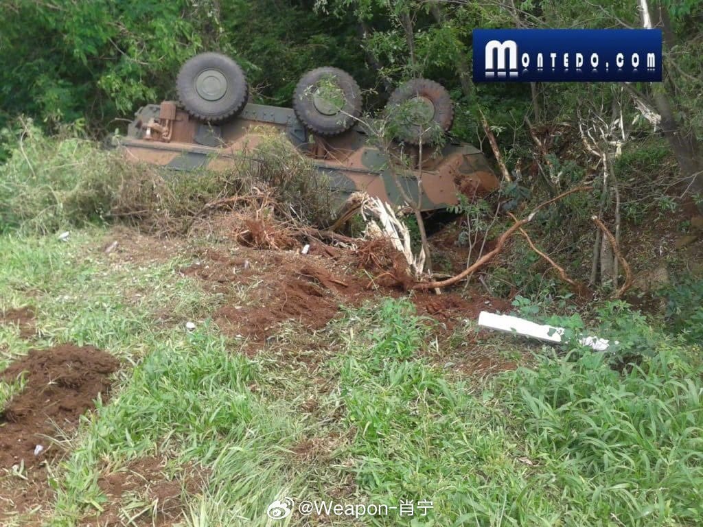 烽火问鼎计划巴西自行研制生产的瓜拉尼6x6装甲车曾发生过很多事故和翻车事件15