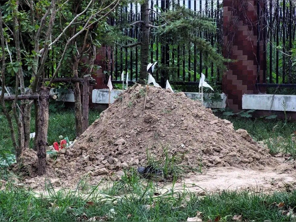 我们这里以前也提倡过火葬，但也只是走走过场。土葬完了交了罚款就没事了。我