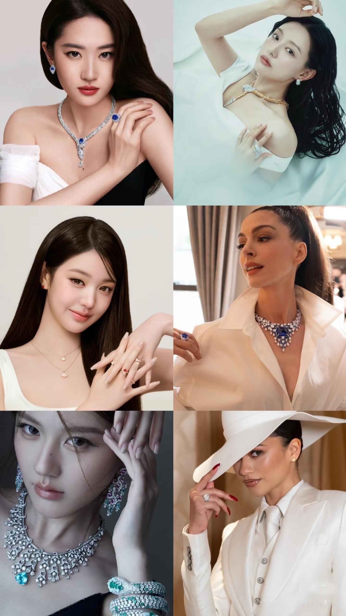 宝格丽颜控实锤美女齐聚一堂​​​