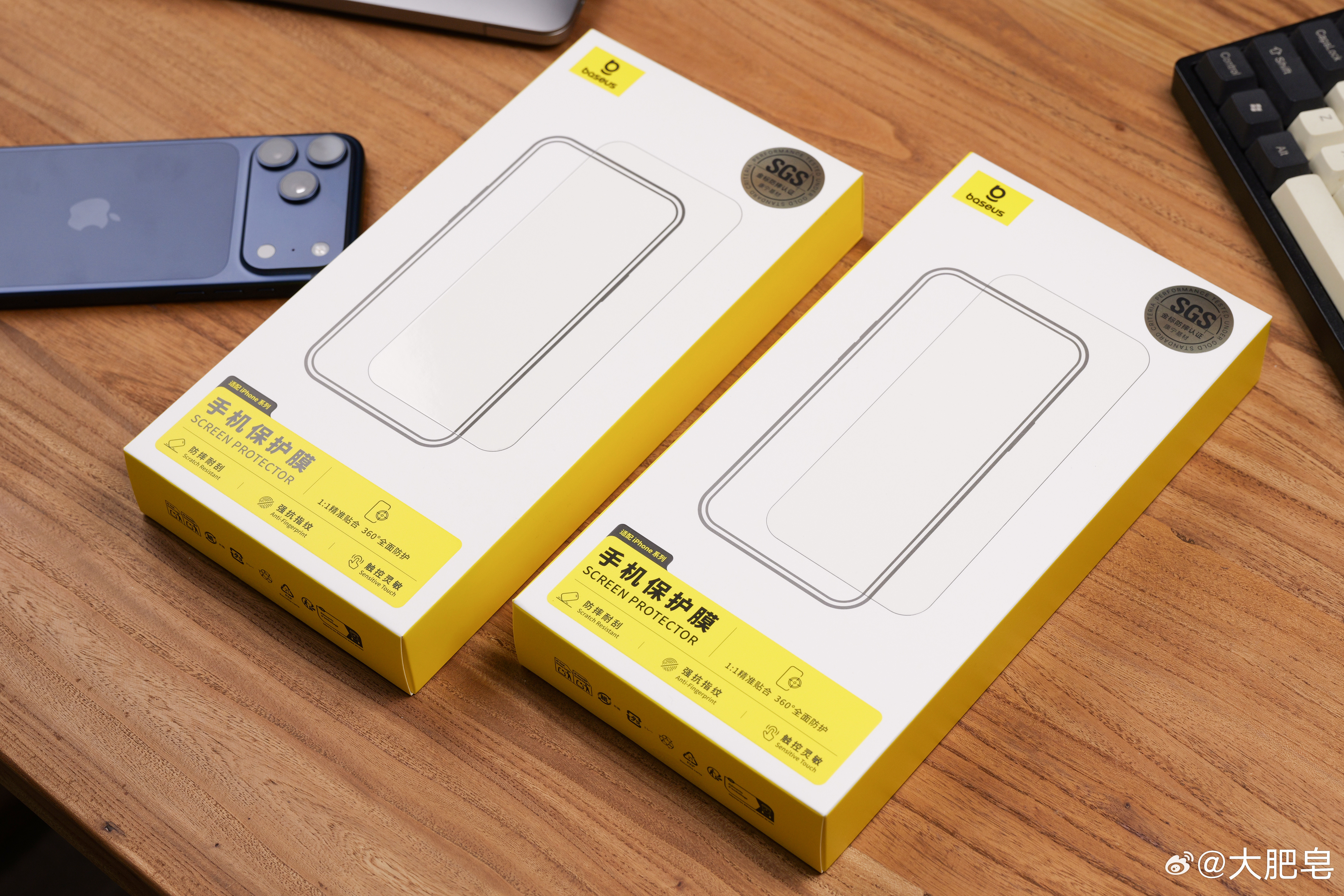 听我的，给iPhone换个钢化膜吧……我刚换上倍思金标康宁膜Ultra，SGS金