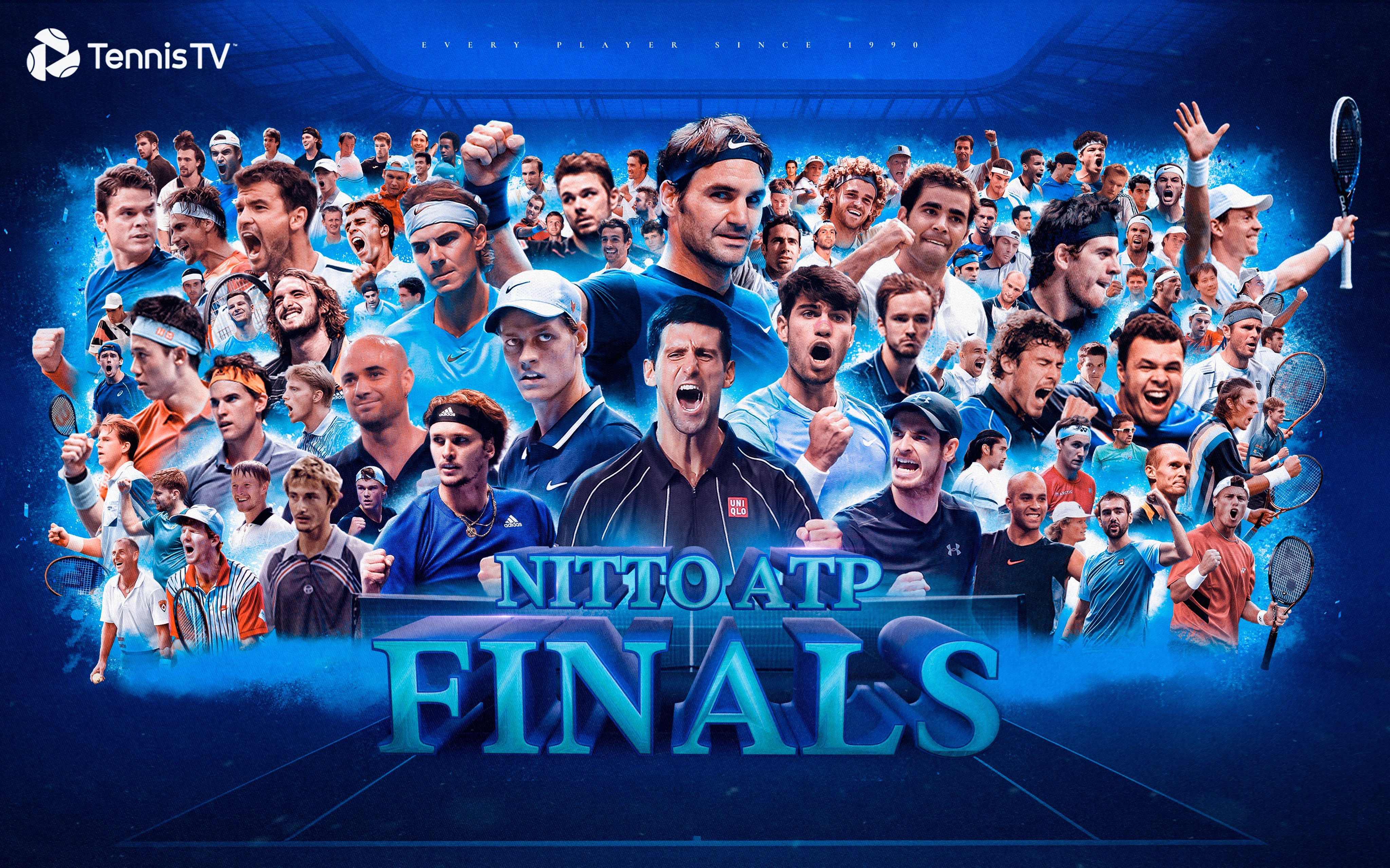 骨灰级球迷考试👀1990年来所有ATP年终总决赛的参赛者，都在官方做的这张图上