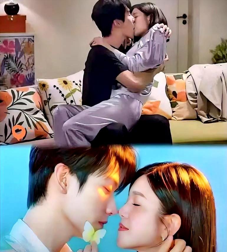 陈妍希这新剧，6集亲了18次。42岁的陈妍希搭档23岁的周柯宇，演《狙击蝴蝶》