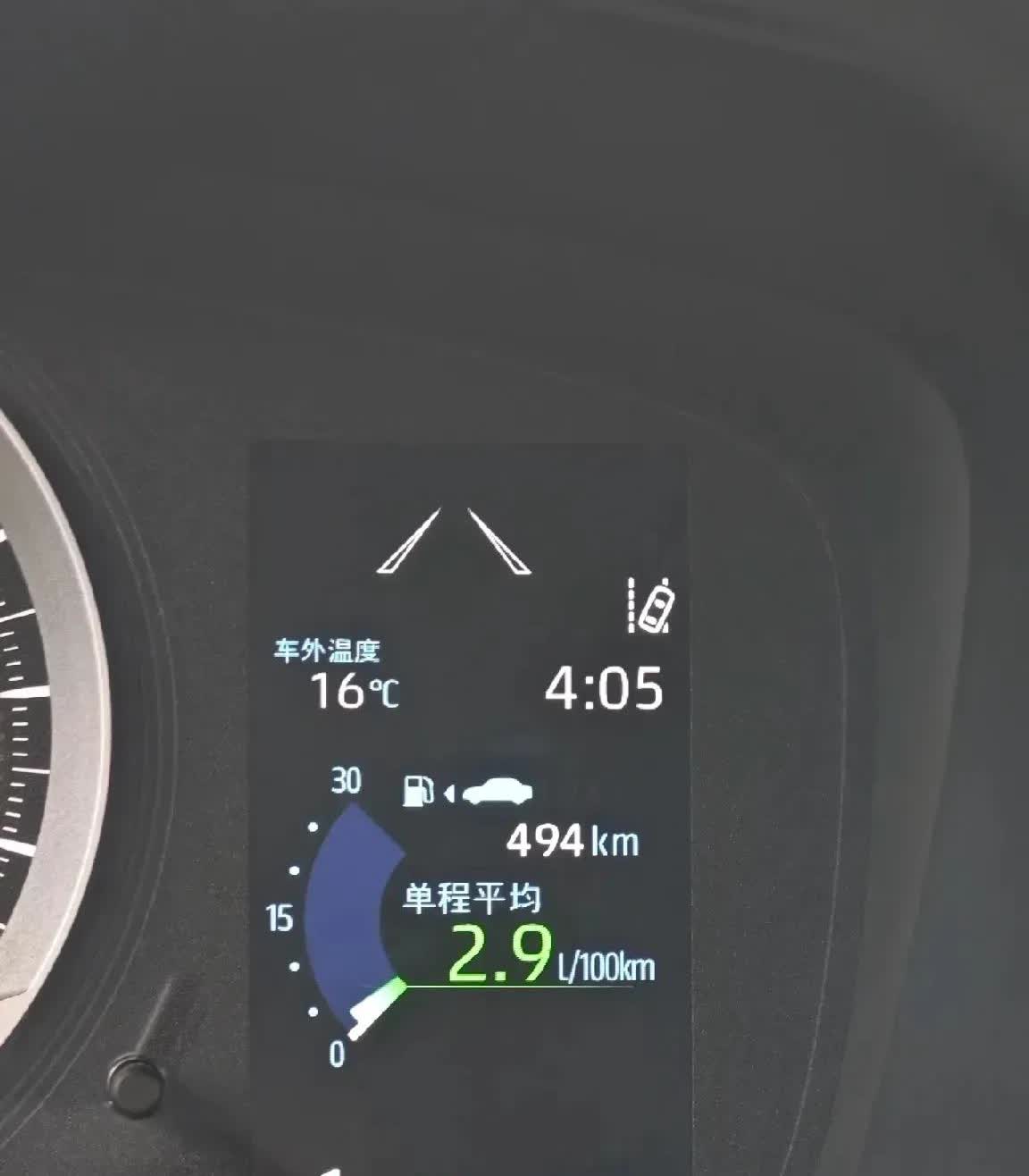 我全程高速494公里平均油耗2.9L，时速100+，这数据放出来估计要炸锅！都说