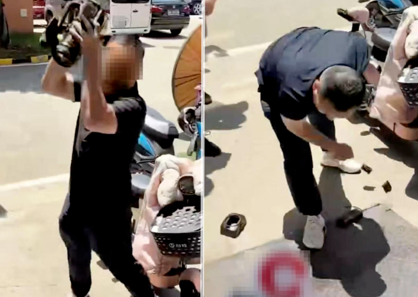 湖南一电视台记者采访线缆公司时摄像机被砸 当地派出所: 正在处理中