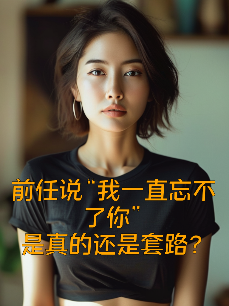 前任说“我一直忘不了你”，是真的还是套路？