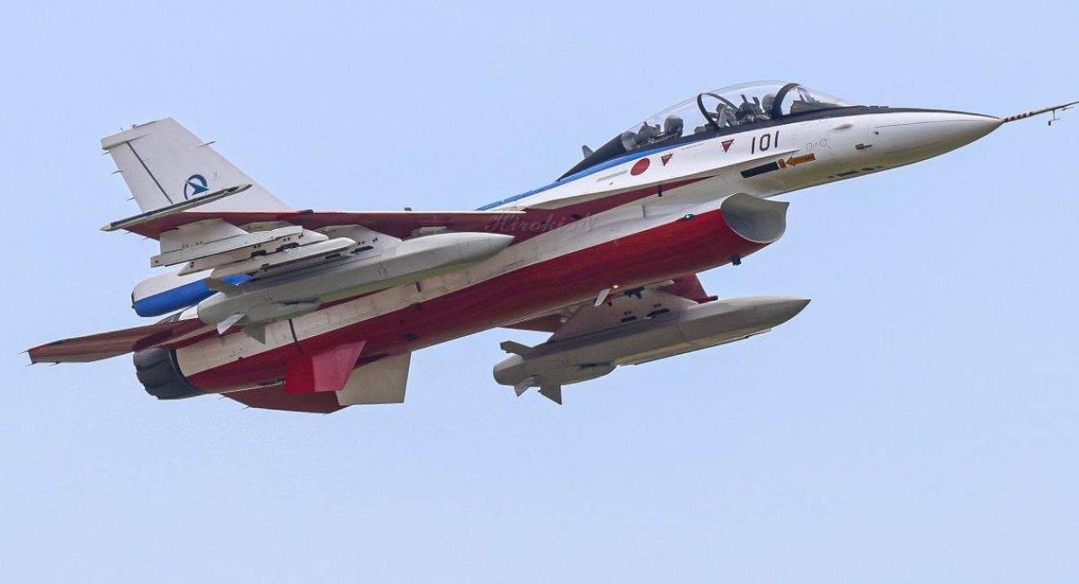 日本的12型SSM-2巡航导弹进入F-2战斗机飞行测试空射变体使整个中国东海