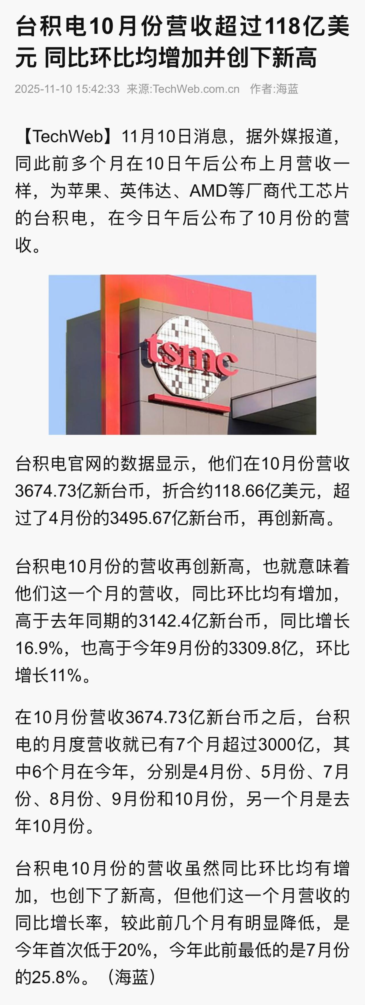 黄仁勋上周在台湾出席台积电运动会时表示，由于人工智能需求持续旺盛，尤其是对Bla