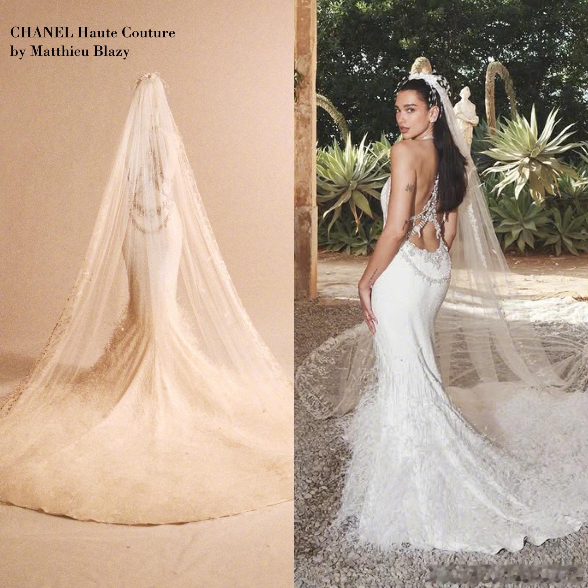 DuaLipa与CallumTurner的婚纱照，终于释出，由大师D