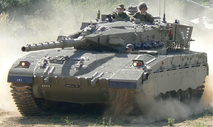 每天认识一件兵器以色列“梅卡瓦”主战坦克“梅卡瓦”（Merkava）坦克是以色