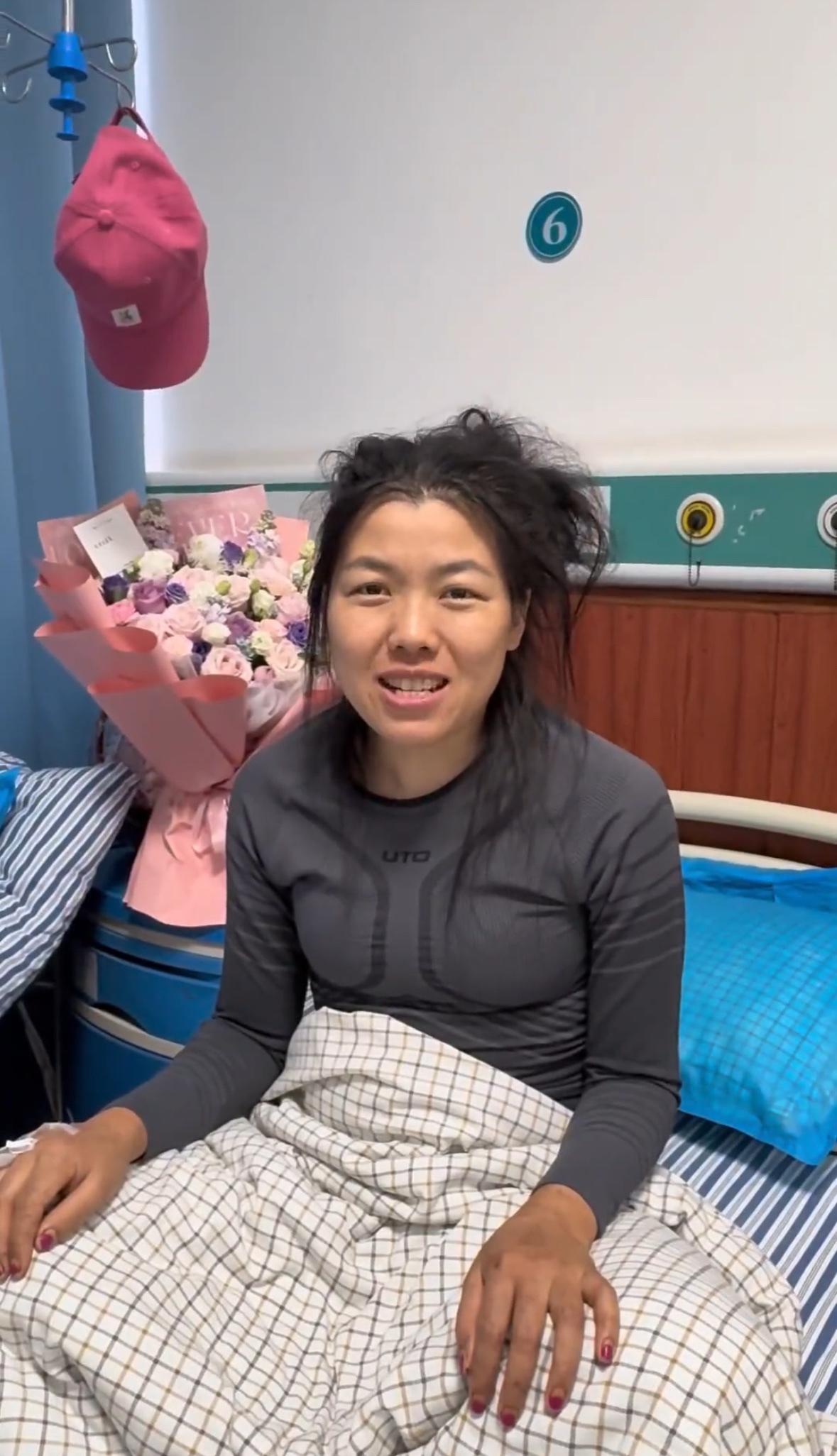 遗憾！荒野求生冷美人没有进决赛，冷美人医院报平安，身体原因不得不退出比赛。冷