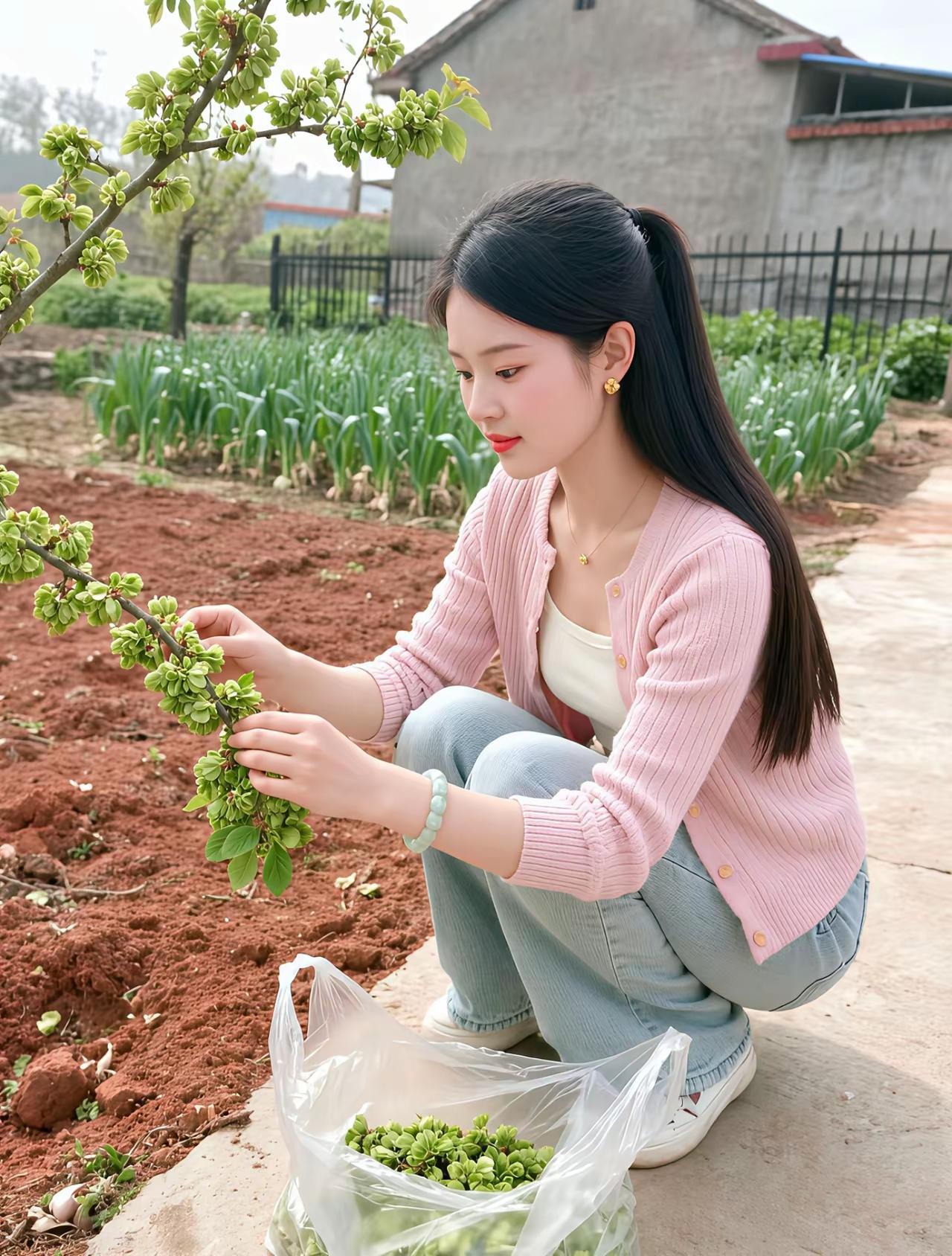 春日采摘，绿意盎然，与自然亲密接触