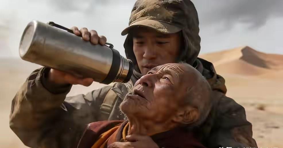 在荒漠中，一个士兵将唯一半壶水递给濒临死亡的喇嘛，居然救了整个巡逻队。这不是电