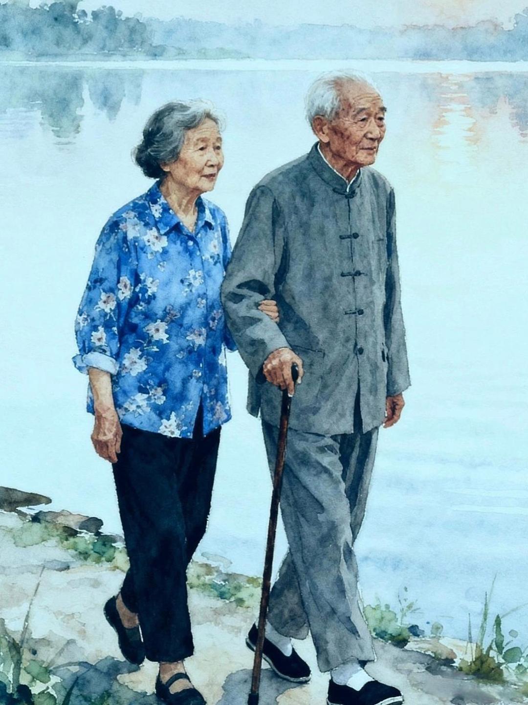老了以后，才明白：1.不管你多有钱，晚上饭后一定不能出去散步，走出家门就得小