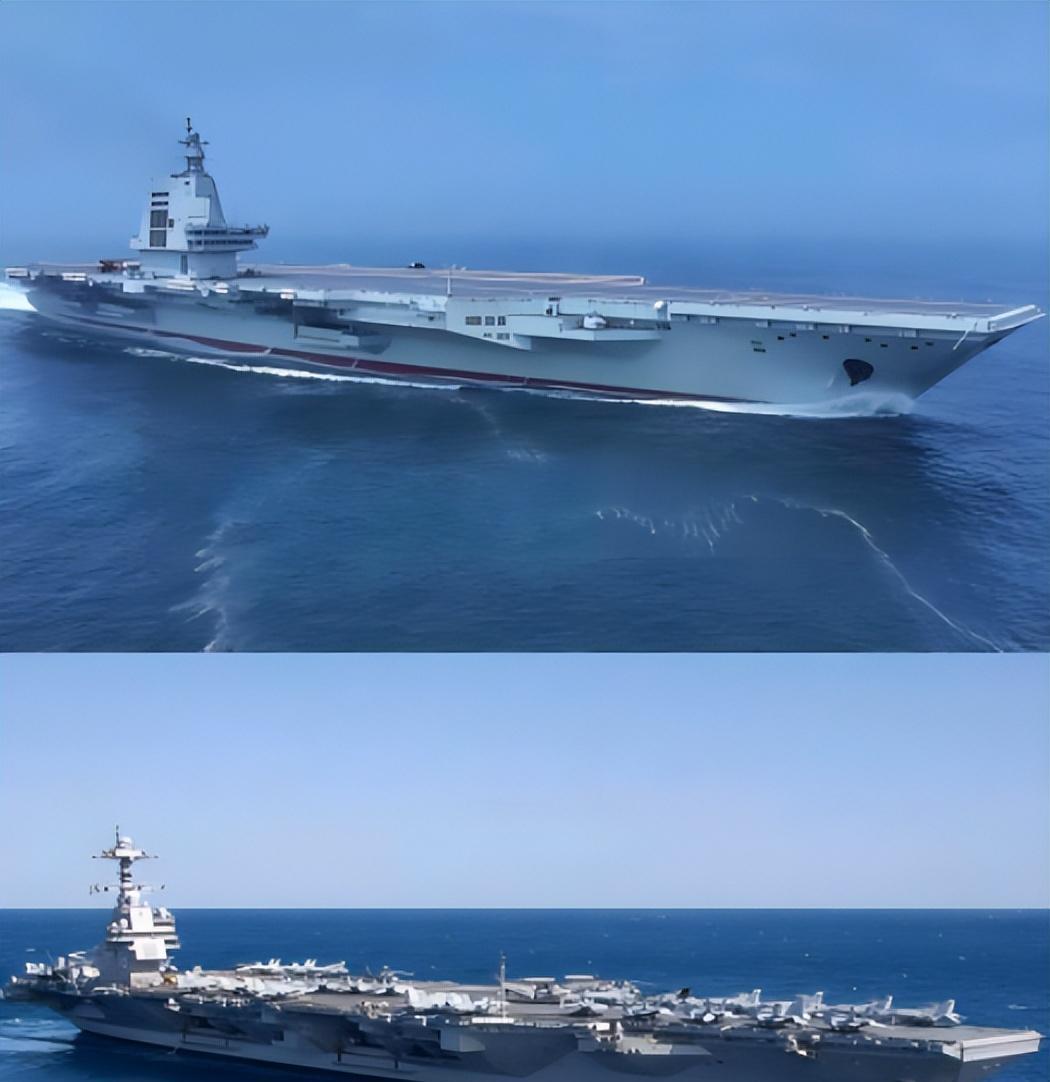 中美航母造价差距断崖：美福特级130亿美元，中国福建舰令人意外。造航母这事儿，