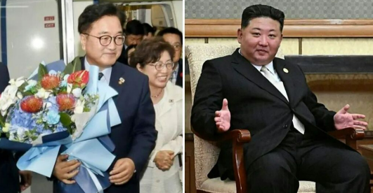 韩媒：这也能赖上中国北京大阅兵观礼台上，金正恩没有对韩国代表“亲密交流”，引