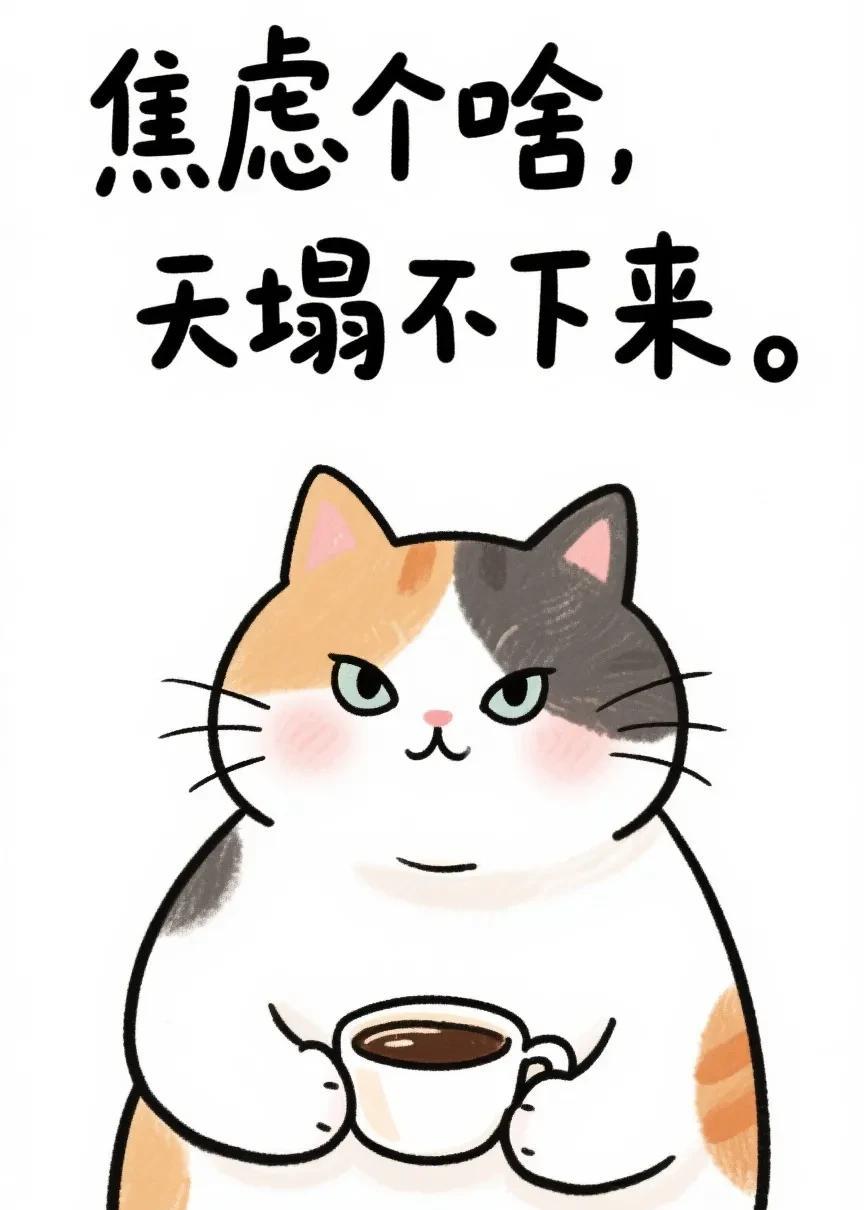 发现了年龄越大反而越来越不焦虑了反而是像吃了定心丸一样顺其自然顺应其变