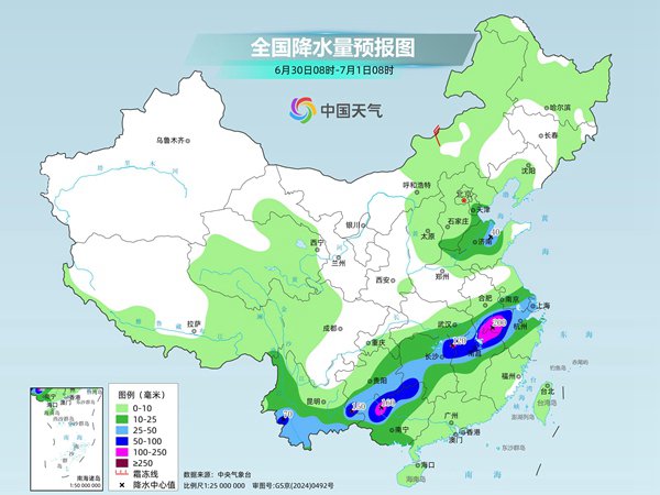 明起南方主雨带东段北抬至江南北部 北方多地高温连连