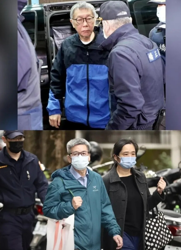 柯文哲今天出庭受审时哭了，柯文哲今天当庭痛哭不是为了自己，而是为了又是心腹又是高
