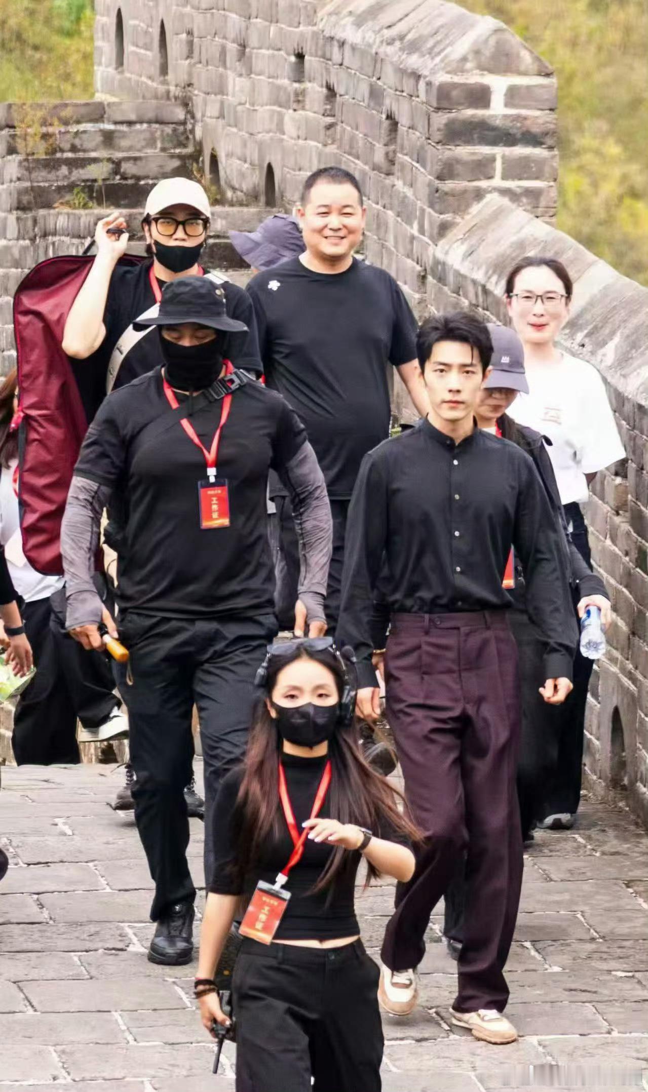 肖战去金山岭长城了哇什么活动​​​