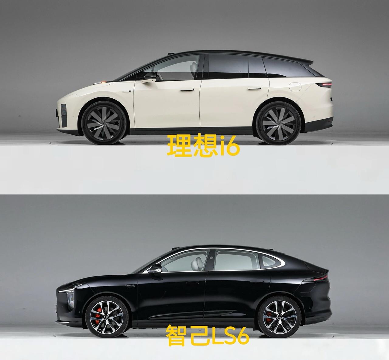 25款理想i6后驱vs26款智己LS6增程66Max+选购对比价格上理想i