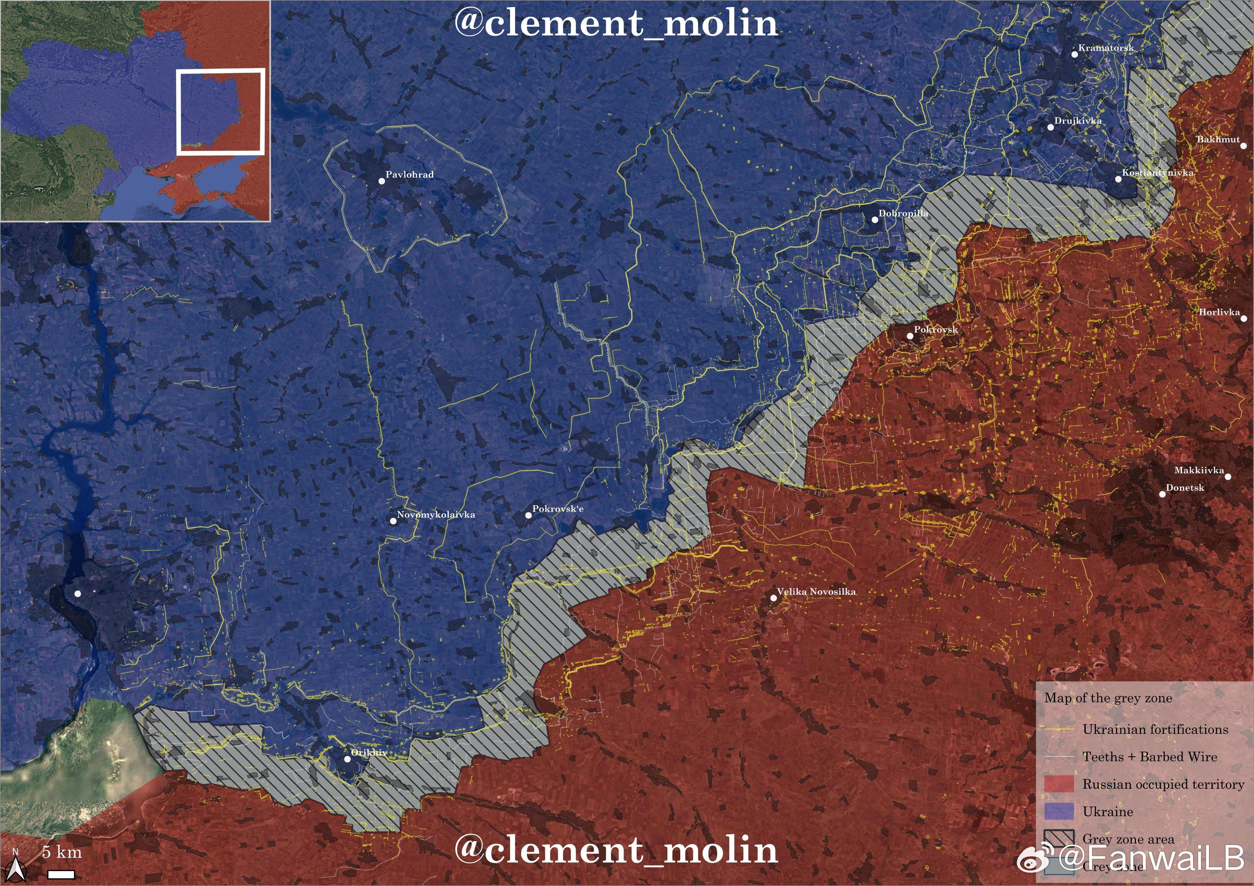 一个非常有道理，非常实际的灰色地图。这才是真实的情况，这个朋友说的非常正确。非