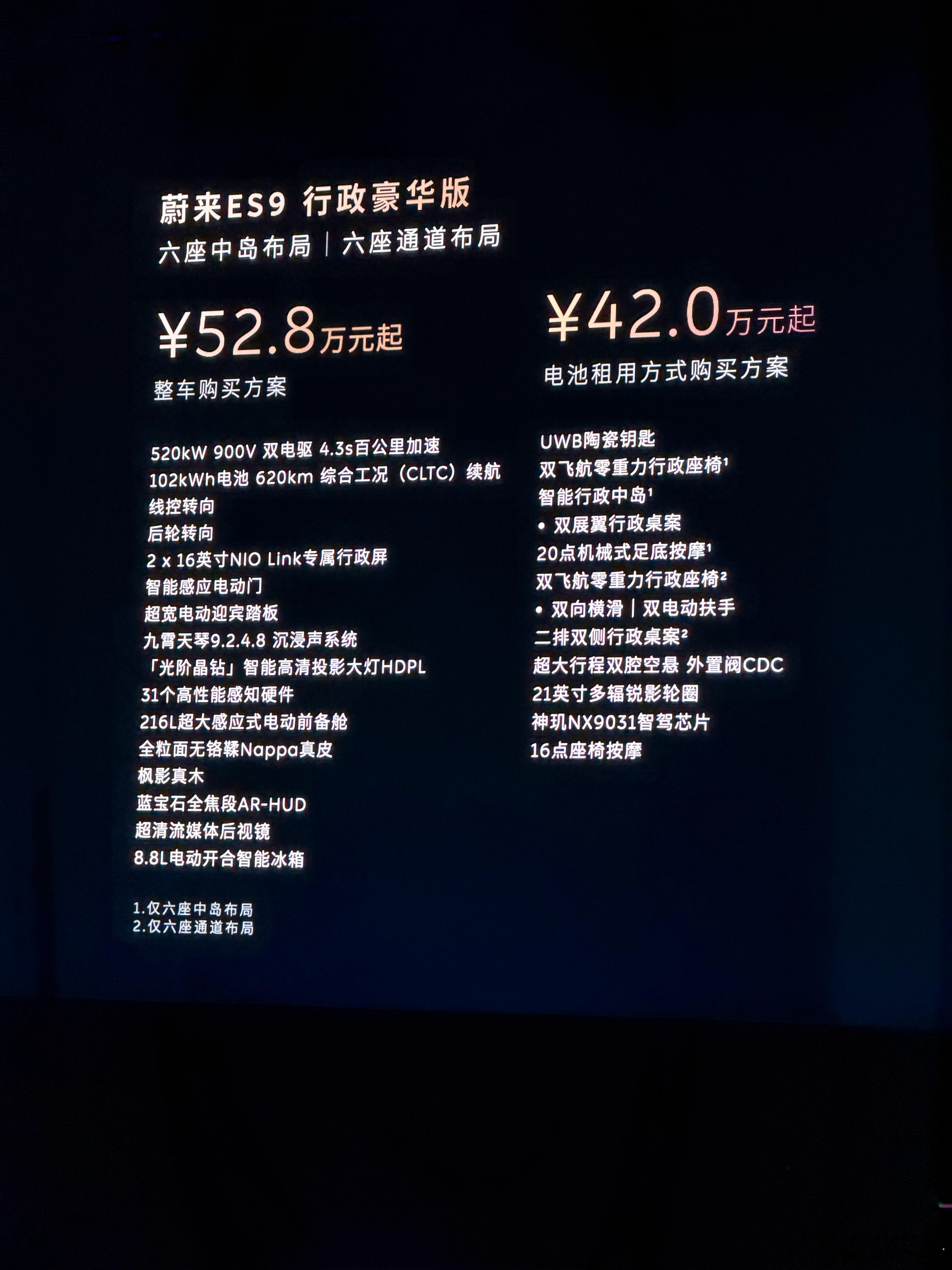 蔚来ES9这个价格有惊喜吗？就等理想L9Livis发牌了蔚来es9理想L9Li