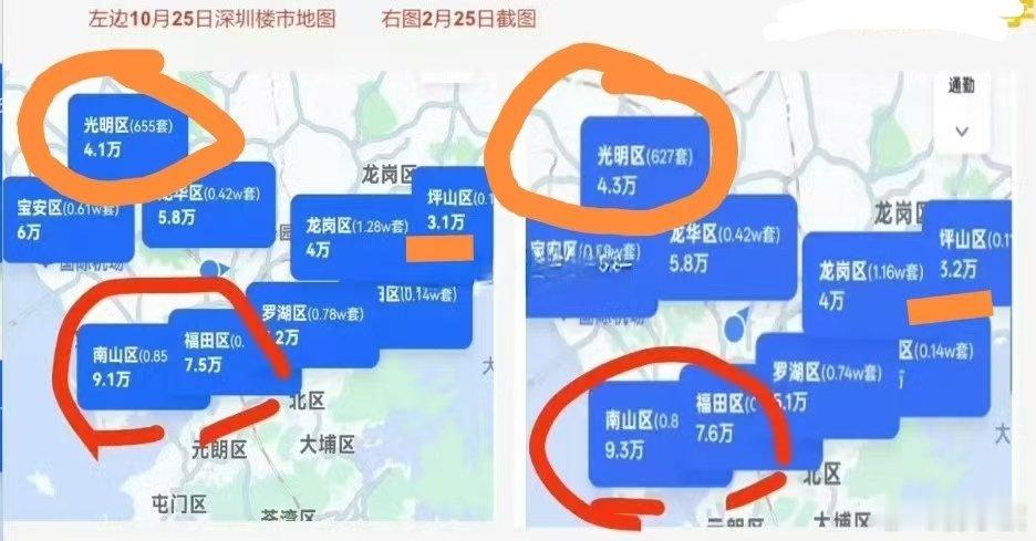 南方网友：深圳涨了