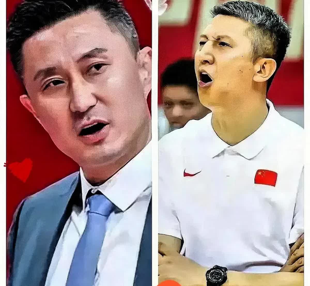 杜峰教练和郭士强教练的对比：1.杜峰教练两次带领国家队男篮参加亚洲杯，但