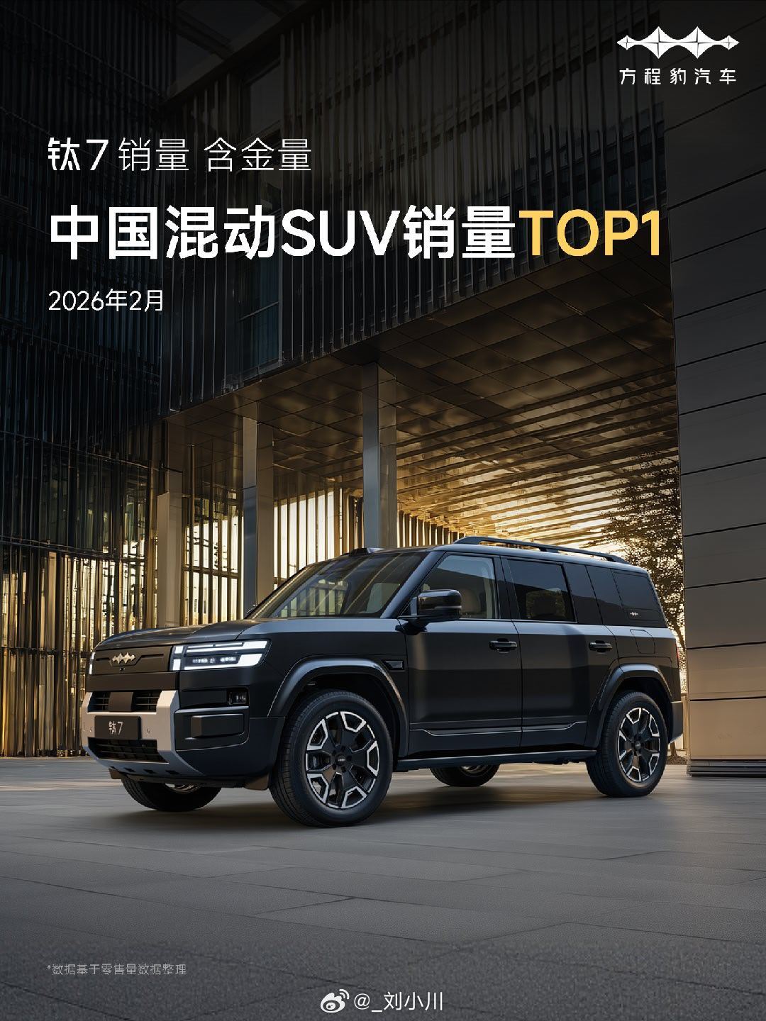 方程豹钛7现在路上钛7是真挺多