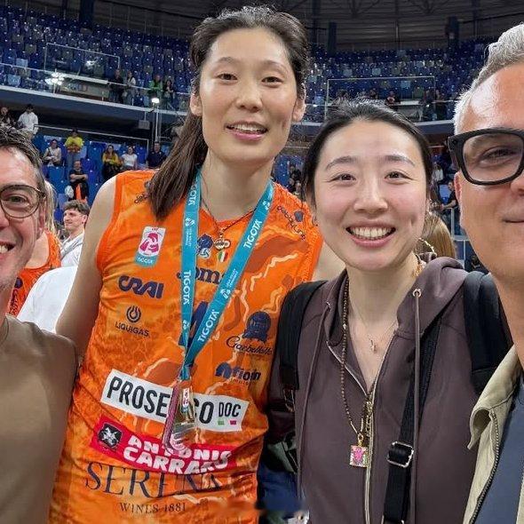 朱婷🟡科内利亚诺2026/27赛季阵容（不保真）🏐二传：🇵🇱