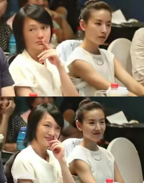如懿传里，演员们上礼仪历史课的时候，几乎全员纯素颜，才发现董洁真的好好看​​​