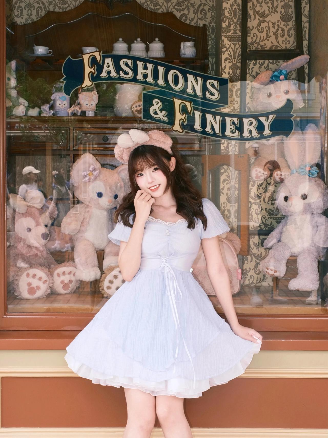 梦幻少女风，可爱熊熊相伴，Fashions&Finery什么样的穿搭可以成为