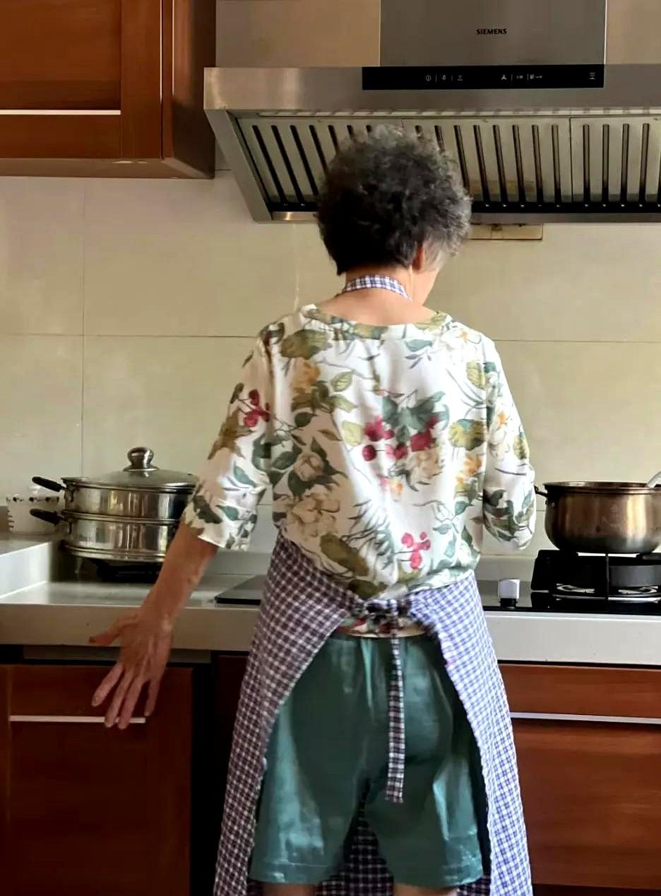 我婆婆没有退休金，以前种植蔬菜大棚存下了一些钱，每个月我们和大哥家各给她1000
